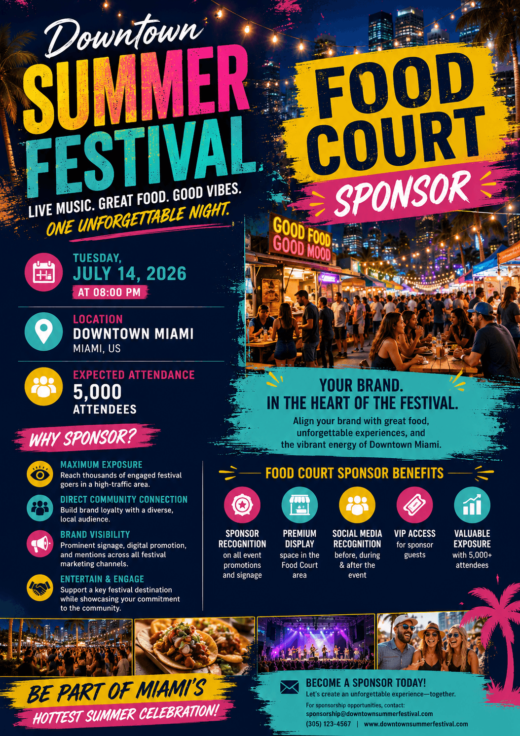 Downtown Summer Festival - Title Sponsor